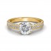 0.92 carat 18K Gold - Zest Love Engagement Ring