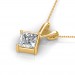 The Elegant Solitaire Pendant