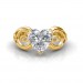 0.50 carat 18K Gold - Gelsey Engagement Ring