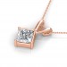 The Elegant Solitaire Pendant