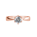 0.25 carat 18K Gold - THE NORA SOLITAIRE RING