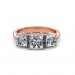 The Rashi Princess 3-stone Ring