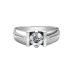 The Gian Ring For Him - Platinum - 0.70 carat