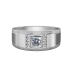 The Michael Ring For Him - Platinum - 0.30 carat