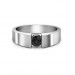 The Mario Black Diamond Ring - 0.50 carat