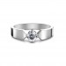 The Lorenzo Ring For Him - Platinum - 0.25 carat