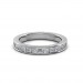 The Tiah Princess Channel-Set Ring  - Platinum