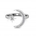 The Nia Moon & Star Ring