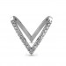 The Tanya V Ring  - Platinum