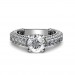 The Nia Solitaire Engagement Ring