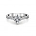 0.55 carat White Gold - Nia Engagement Ring 