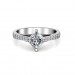 0.55 carat Platinum - Nia Engagement Ring