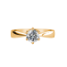 0.25 carat 18K Gold - THE NORA SOLITAIRE RING