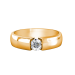 The Antonio Ring For Him - Platinum - 0.40 carat 