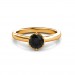 The Noelle Black Diamond Ring