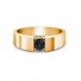 The Mario Black Diamond Ring For Him - 0.50 carat