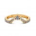 The Nouveau Curved Wedding Ring