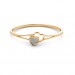 The Nia Twin Heart Bangle