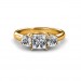 THE SAMARA 3-STONE RING