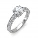 1.52 carat Platinum - Zest Love Engagement Ring