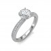 1.05 carat Platinum - Forever Love Engagement Ring