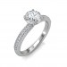 1.15 carat Platinum - Forever Love Engagement Ring