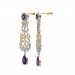 The Irina Chandelier Earrings - Yellow