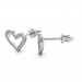 The Eva Heart Earrings