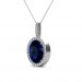 Blue Sapphire Pendant