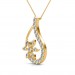 The Cathy Floral Pendant