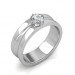 The Prius Ring For Him - Platinum - 0.90 carat