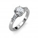 0.94 carat Platinum - Laura Baguette Ring