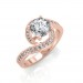 The Spiral Solitaire Ring