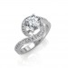 The Spiral solitaire Ring