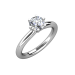 0.50 carat 18K White Gold - Radhika Engagement Ring