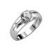 The Akash Ring For Him - Platinum - 0.30 carat