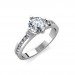 0.40 carat Platinum - Jeannot Engagement Ring