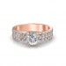 0.79 carat 18K Gold - Amyra Engagement Ring