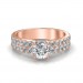 1.42 carats 18K Gold - Amyra Engagement Ring