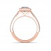 The Khloe Princess-Halo Ring