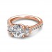 The Amia 3-stone Ring