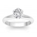 1.00 carat Platinum - Classic Six-Prong /Six-Claw Engagement Ring
