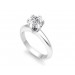 1.00 carat 18K Gold - Classic Six-Prong /Six-Claw Engagement Ring