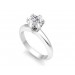 1.50 carats 18K Gold - Classic Six-Prong /Six-Claw Engagement Ring