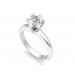 1.50 carats Platinum - Classic Six-Prong /Six-Claw Engagement Ring