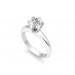 0.50 carat Platinum - Classic Six-Prong /Six-Claw Engagement Ring