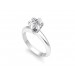 0.30 carat Platinum - Classic Six-Prong /Six-Claw Engagement Ring 