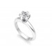 0.70 carat Platinum - Classic Six-Prong /Six-Claw Engagement Ring