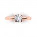 0.38 carat 18K Gold - THE RHEA HIDDEN HALO RING