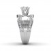 Hand-1.35 carat Platinum - Utopia Engagement Ring